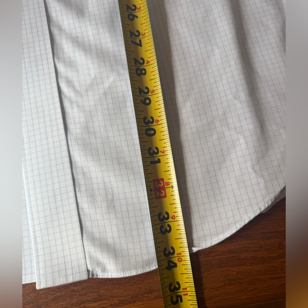 Brooks Brothers Men's Blue Check Dress Shirt - Picture 6 of 8